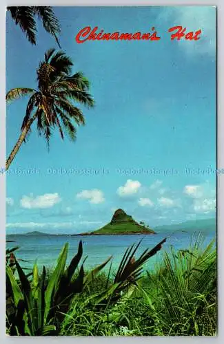 R735353 Chinesenhut Eine kleine Insel vor Oahu Windward Coast World Wide Distributo