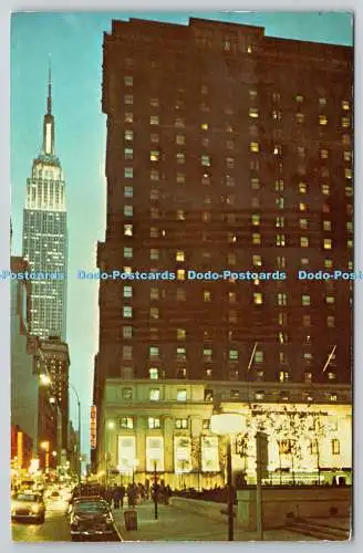 R735398 New York City The Statler Hilton at Madison Square Garden Dexter Farbe N