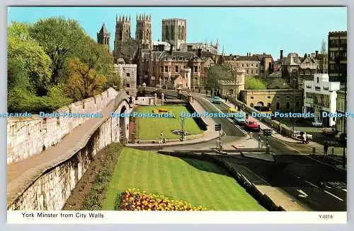 R735529 York Minster From City Walls E T W Dennis Scarborough