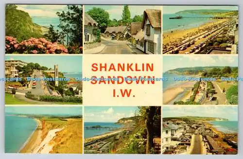 R735626 I W Shanklin Sandown The Old Village W J Nigh Jarrold 1979 Multi View