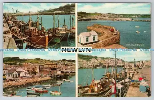 R735693 Newlyn The Harbour J Salmon Sevenoaks PM Camborne Redruth Cornwall 1975