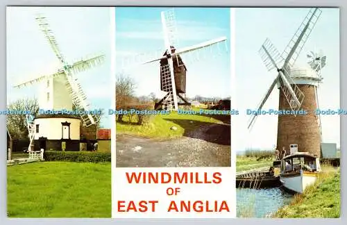 R735728 Windmühlen East Anglia Bourn Mill F W Pawsey Ipswich Multi View