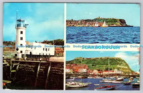 R735805 Scarborough The Lighthouse Yachting E T W Dennis Scarborough Multi View