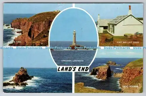 R735806 Lands End Longships Lighthouse J Salmon Sevenoaks Eng Multi View