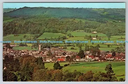 R735833 Honiton Devon Ein Blick auf Honiton mit St Cyres Hill im Hintergrund zwei