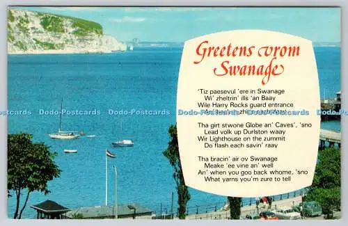 R735847 Greetings Vrom Swanage J Salmon Sevenoaks