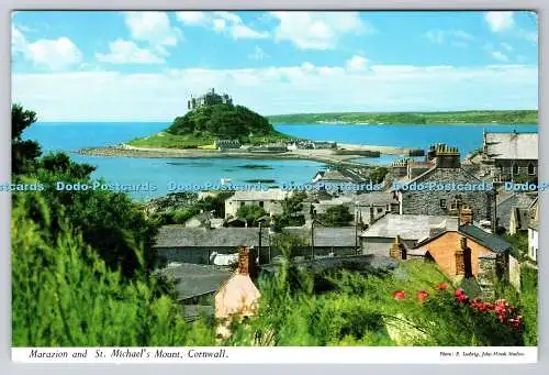 R735926 Cornwall Marazion and St Michael Mount John Hinde E Ludwig PM Helston 19