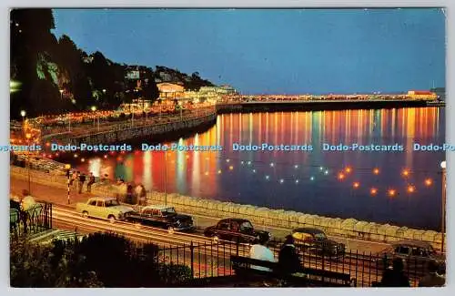 R735928 Torquay The Illuminations E T W Dennis Scarborough