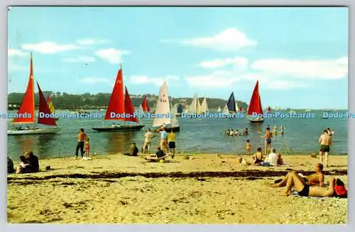 R736013 I W Sailing at Bembridge G Dean 1976