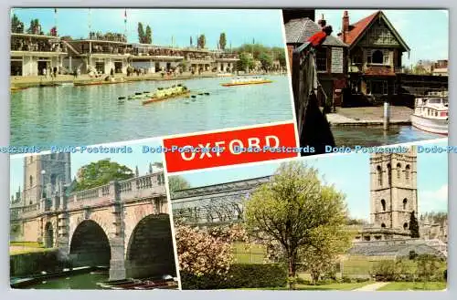 R736071 Oxford Regatta Day E T W Dennis Scarborough London Multi View