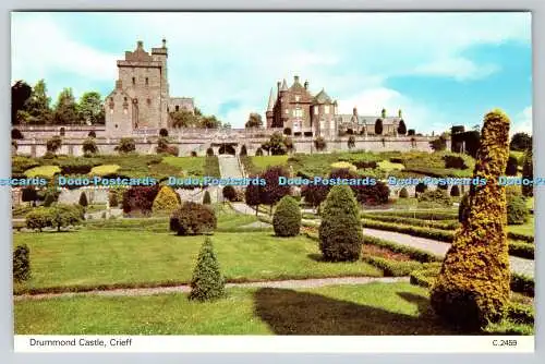 R736085 Crieff Drummond Castle E T W Dennis Scarborough