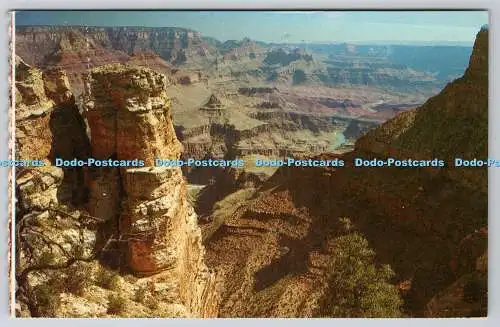 R736115 Arizona Grand Canyon From Moran Point Petley Studios Plastichrome 1991