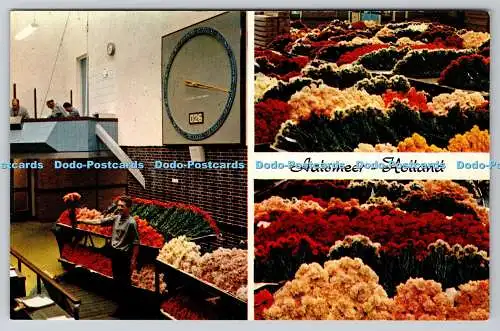 R736172 Aalsmeer Holland Interior Flower Auction Bloemenlust W G Buis Multi View