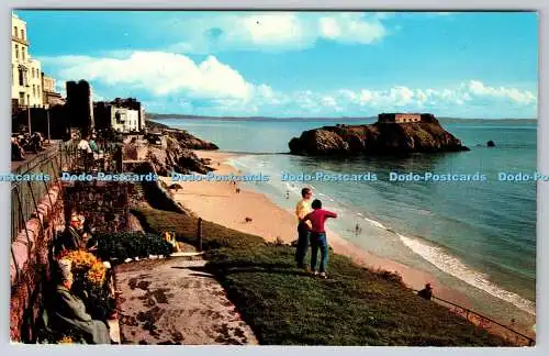 R736203 Tenby South Sands and St Catherine Island Photo Precision Colourmaster I