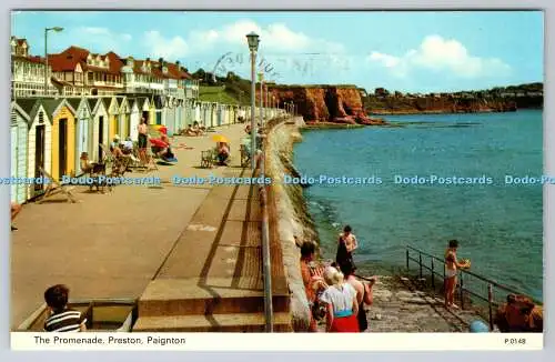 R736214 Paignton Preston The Promenade E T W Dennis Scarborough PM South Devon 1