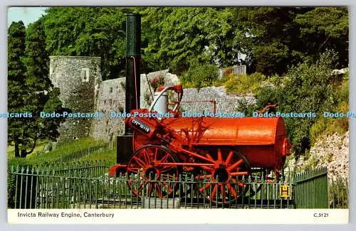 R736260 Canterbury Invicta Railway Engine E T W Dennis Scarborough