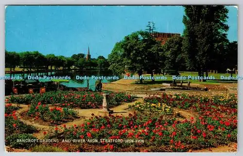 R736282 Stratford Upon Avon Bancroft Gardens and River Avon J Salmon Sevenoaks E