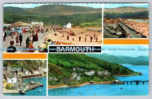 R736292 Barmouth The Bridge The Harbour Bamforth Holmfirth Yorks Multi View