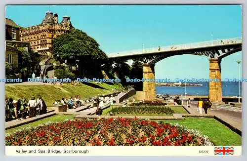 R736293 Scarborough Valley and Spa Bridge E T W Dennis