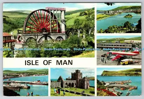 R736303 Isle of Man John Hinde 1976 Multi View