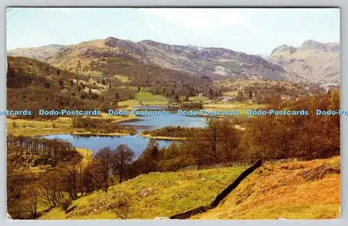 R736320 Elterwater Tarn and Langdale Pikes Jarrold Sanderson and Dixon PM Ulvers