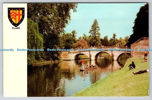 R736322 Cambridge Clare Bridge The Backs Photo Precision Colourmaster Internation