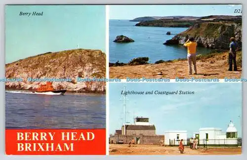 R736330 Berry Head Brixham Berry Head Ashton Reed Europa Cards 1980 Multi View