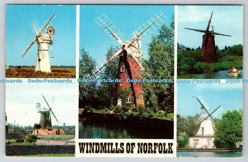 R736331 Windmühlen von Norfolk How Hills Photo Precision Colourmaster Internationa