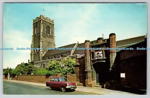 R736340 Ipswich Wolsey Gateway and St Peter Church