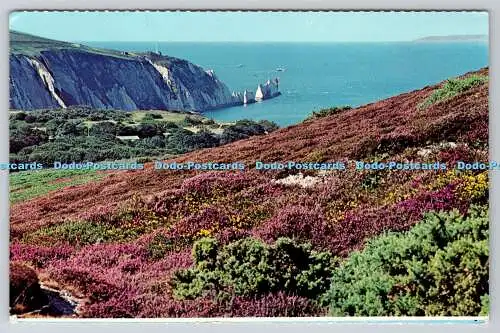 R736346 I W Alum Bay and The Needles Plastichrome W J Nigh 1968