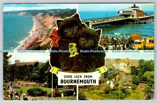 R736353 Viel Glück aus Bournemouth The Pier The Square Foto Precision Colourmas