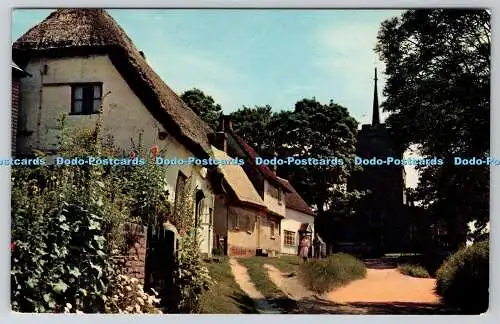 R736387 England The Village of Wendon Ambro Essex Near London Pan Am