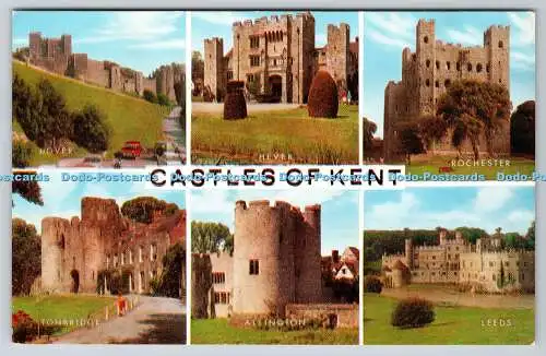 R736390 Castles Of Kent Leeds Hever J Salmon Sevenoaks Multi View