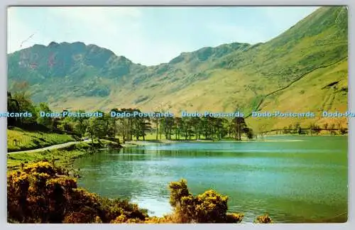 R736427 Cumberland Head of Lake Buttermere J Arthur Dixon PM Keswick 1972