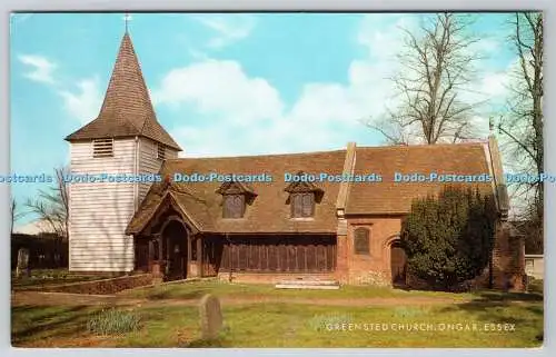 R736442 Ongar Essex Greenstead Church J Salmon Sevenoaks England