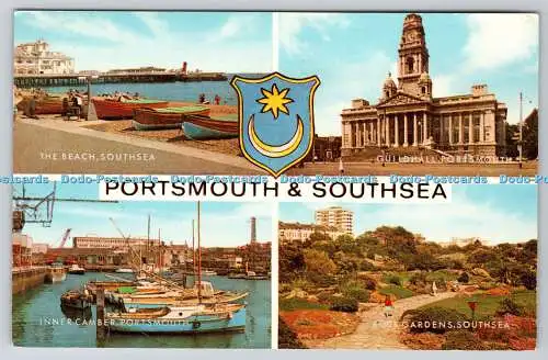 R736452 Portsmouth and Southsea The Beach J Salmon Sevenoaks 1976 Multi View