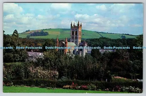 R736464 Buckfast Abbey Plastichrome von Colourpicture Norwich Norfolk C J Nichola