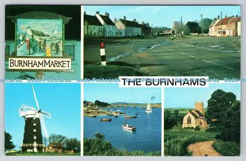 R736506 The Burnhams Village Schild Burnham Market J Salmon Sevenoaks Kent England