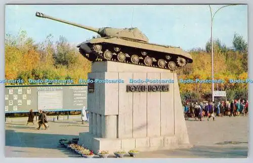 R736516 Tscheljabinsk-Denkmal zu Ehren der Heldentat der Panzerbesatzungen und Panzer