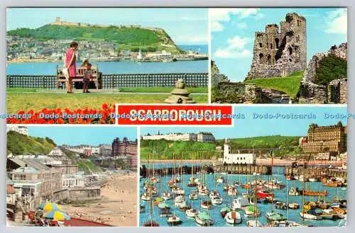 R736521 Scarborough The Spa The Castle E T W Dennis Multi View