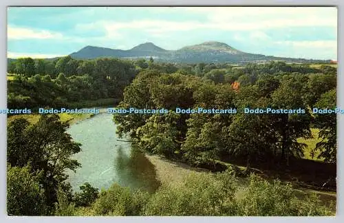 R736562 St Boswells The Eildon Hills From Braeheads 1979