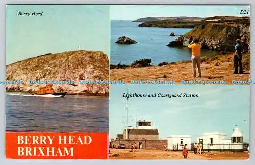 R736627 Brixham Berry Head Leuchtturm und Küstenwache Station Ashton Reed Europa
