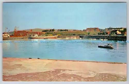 R736648 Watchet The Esplanade and Harbour L T Blackmore