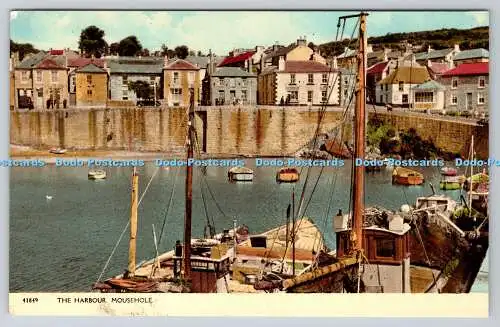 R736699 Mousehole The Harbour Beric Tempest PM Helston Cornwall 1959