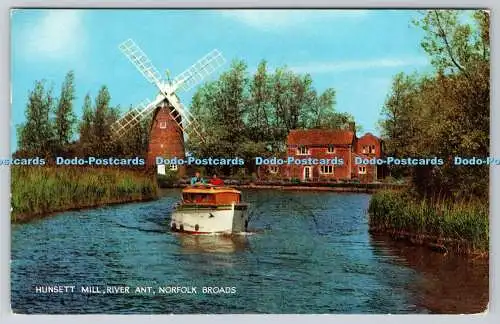 R736705 Norfolk Broads Hunset Mill River Ant J Salmon Sevenoaks PM Great Yarmout