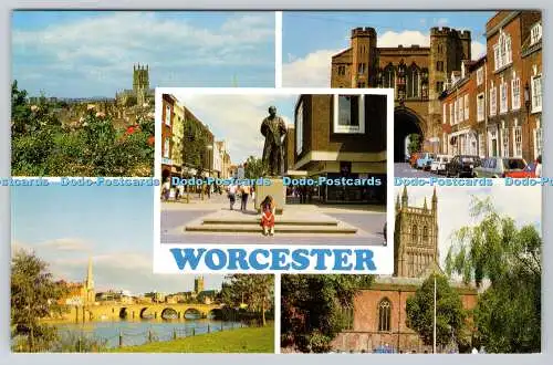 R736723 Worcester Smartcards Colourmaster Postkarten Multi View