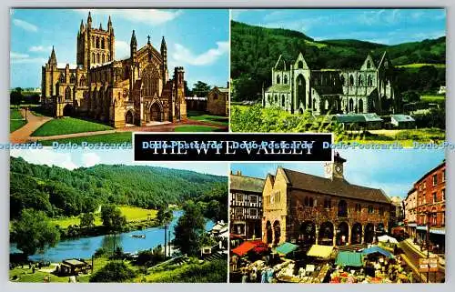 R736732 The Wye Valley Hereford Cathedral D Constance Littlehampton Sussex Multi