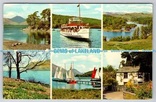 R736804 Gems of Lakeland M V Swan Gomis Helvellyn House Keswick 1976 Multi View