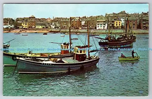 R736814 St Ives The Harbour Plastichrome von Colourpicture Norwich Norfolk H D Ke