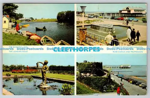 R736844 Cleethorpes The Boating Lake E T W Dennis Scarborough Multi View